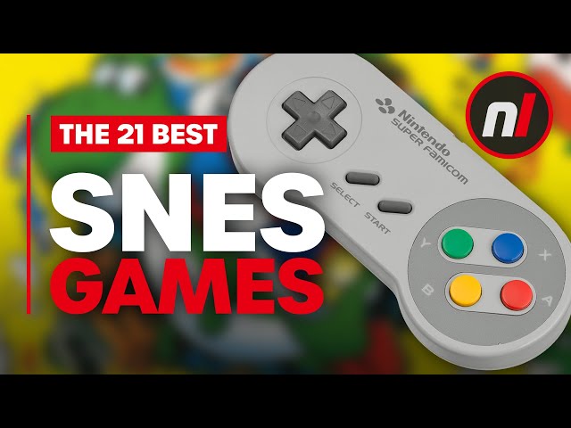 21 Best Super Nintendo Games (SNES)