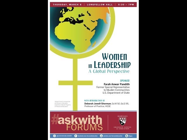 Askwith Forum | Women in Leadership: A Global Perspective