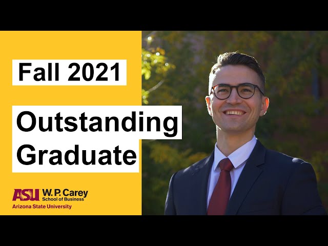 Outstanding Graduate Student: Christian Plesca | ASU W. P. Carey School of Business