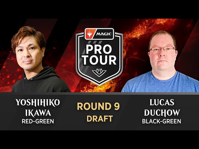 Yoshihiko Ikawa vs. Lucas Duchow | Round 9 | #PTThunder