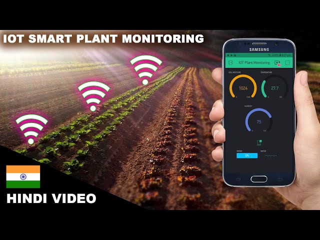 [IN HINDI] IOT Smart Plant Monitoring System | Smart Irrigation