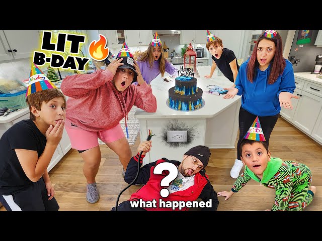 Almost Died on Mike's Birthday!  His B-day was LIT ... on Fire lol (FUNnel Vision Vlog)