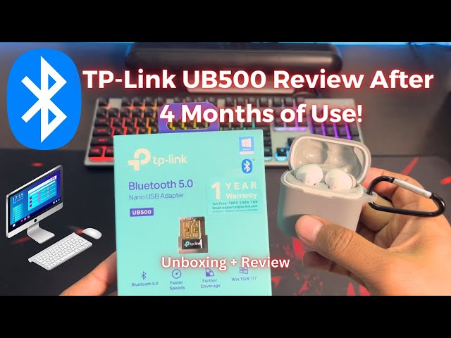 TP Link USB Bluetooth Adapter For PC Review || TP Link UB500 Review After 4 Months Use |PadhkeDekho