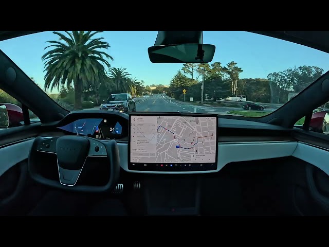 Chestnut Street on Tesla Full Self-Driving Beta 12.3