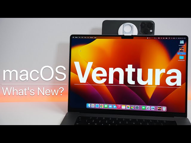 macOS Ventura is Out! - What's New?