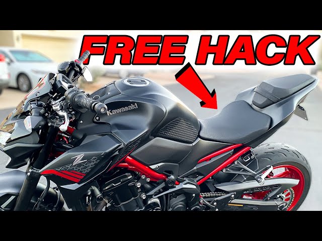 FREE Hack To Make Your Z900 More Comfortable