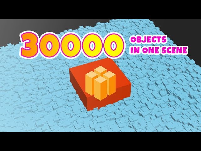 WILL IT CRASH ? | TESTING 30000 OBJECTS IN BUILDBOX 3