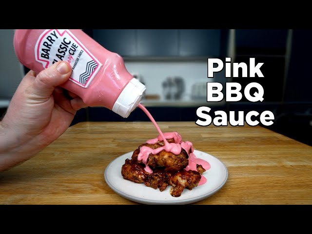 I Made Pink BBQ Sauce
