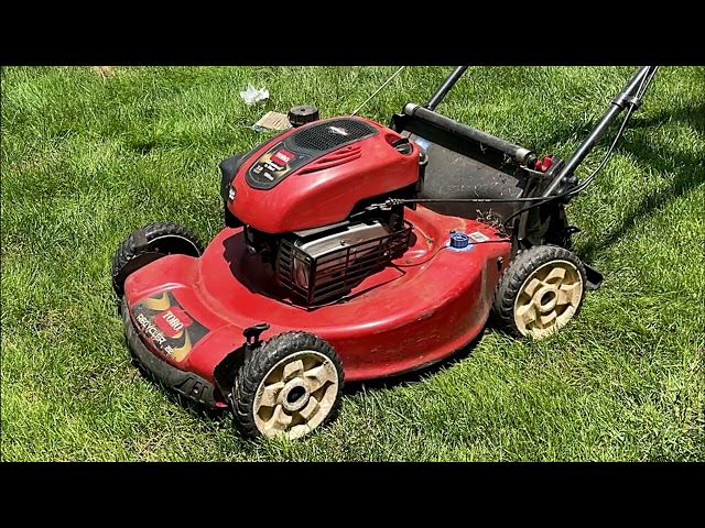 Free Smoking Lawn Mower - Not an Engine Issue
