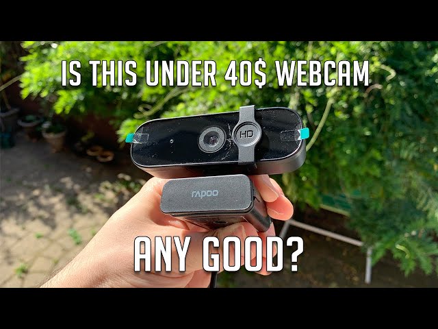 Is this (under) $40 WebCam Even Worth it? Reviewing and Testing the Rapoo XW2K WebCam