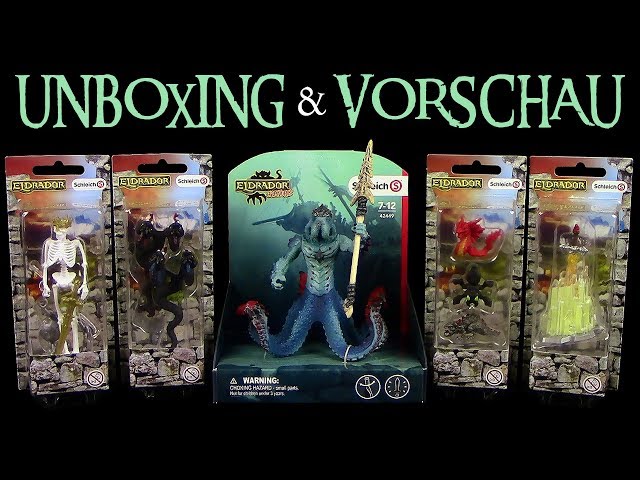 Schleich ® Eldrador ® Monsterkrake & mehr - Unboxing & Vorschau / Preview