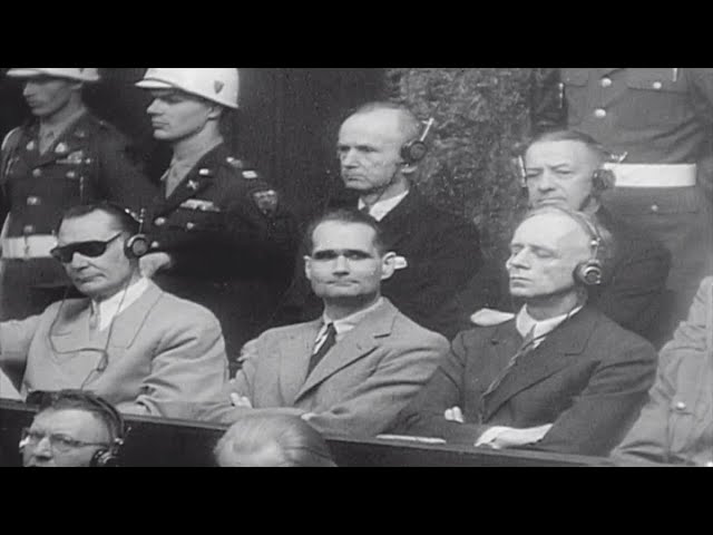 Front Row Seat at the Nuremberg Trials, November 1945