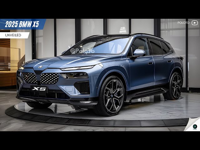 2025 BMW X5 Unveiled - performance, quietness and usability!