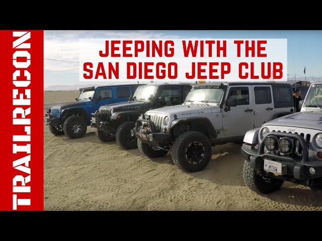 Jeeping with the San Diego Jeep Club
