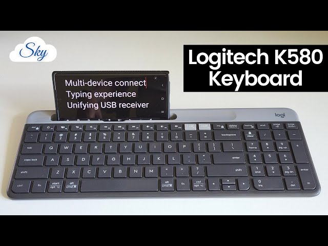 Logitech K580 Keyboard - Switch between computer and phone fast and easy