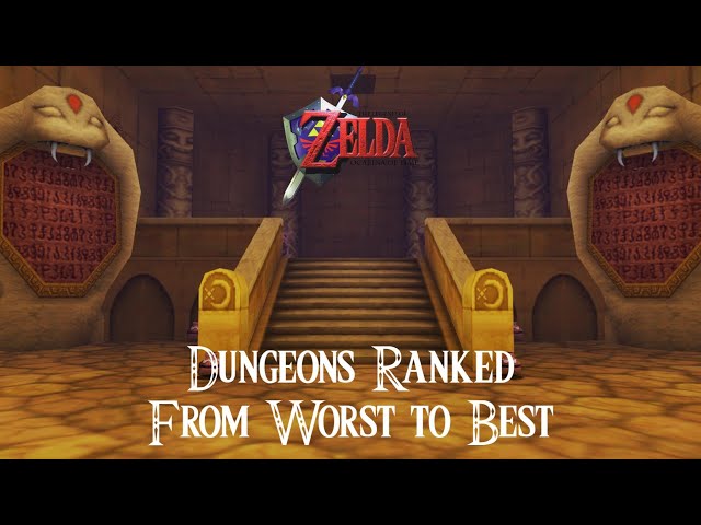 The Dungeons of The Legend of Zelda: Ocarina of Time Ranked from Worst to Best