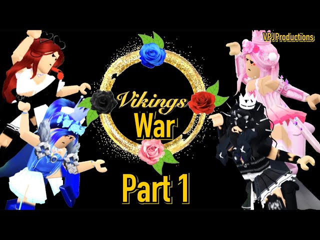 “VIKINGS WAR”~Roblox Mini movie~PART 1~(ADOPT ME)~VikingPrincessJazmin