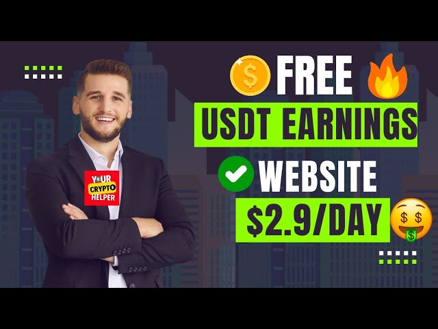 💯This Free USDT Earning Site will Pay You 🤑$2.8 Everyday Withing 24 Hours 🔥(Make Money Online)