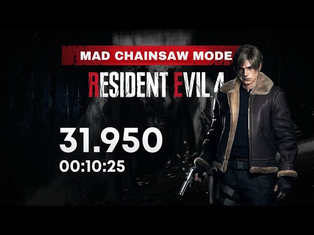 RESIDENT EVIL 4 - 31.950 ptas. (MAD CHAINSAW MODE)