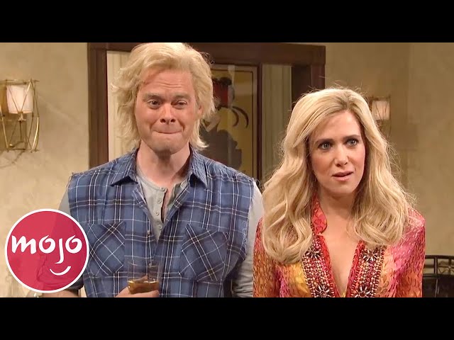 Top 10 Times Bill Hader Broke Character on SNL
