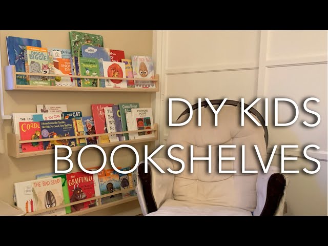 DIY Kid’s Floating Bookshelf