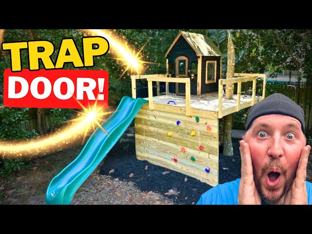 Trap Door Treehouse: Step-by-Step Kid's Wonderland!