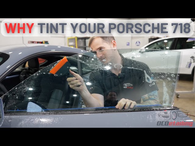 Why You Should Tint your Porsche 718 Cayman - 3M Crystalline