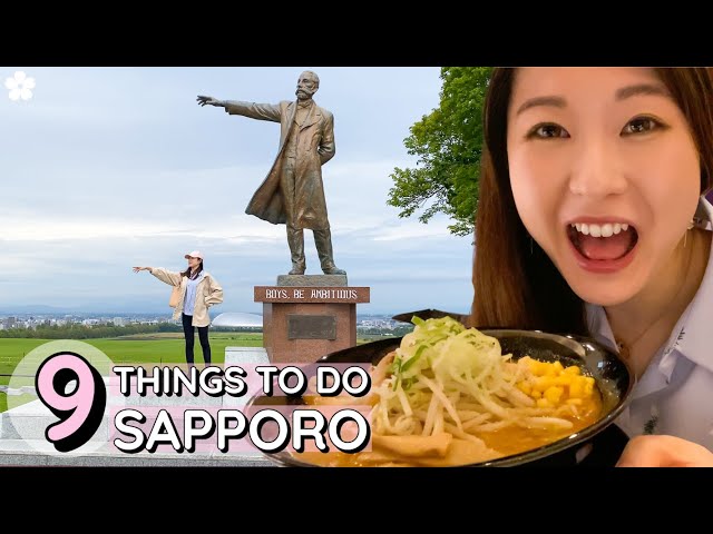 9 Things to do in Sapporo, Hokkaido! 🍜 Ramen, Clock Tower, Otaru, etc. | Hokkaido Series 3/7