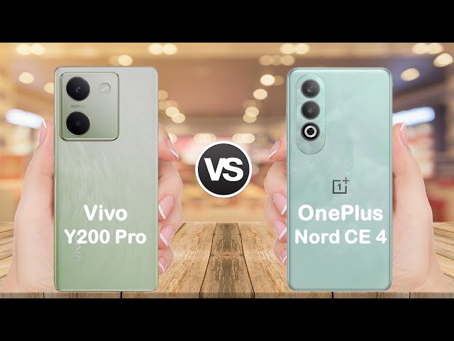 Vivo Y200 Pro vs OnePlus Nord CE 4 || Full Comparison || Which is better ?