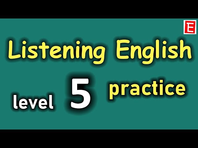Listening English Practice Level 5 | Improve Listening Skill | Learn to Speak English Fluently