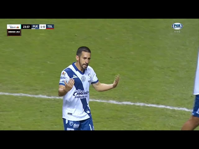 Fernando Navarro se estrena como goleador de Puebla ante Toluca | Liga MX