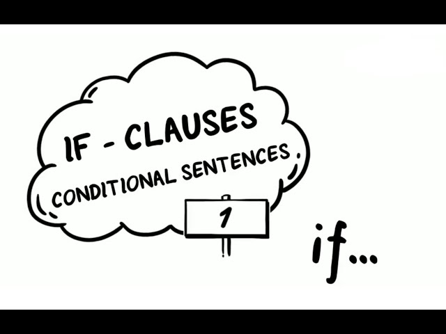 Conditional sentences (if-clauses) type I