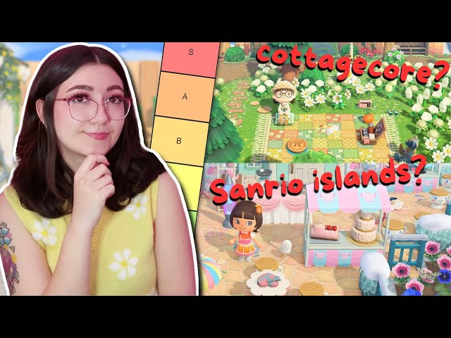 ranking popular Animal Crossing island themes!