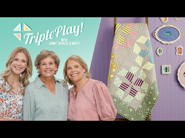 Triple Play: How to Make 3 NEW Periwinkle Leg Quilts - Free Quilting Tutorial