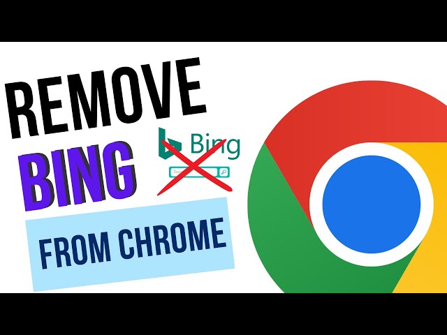 How to Remove Bing from Chrome | Fix Google Chrome Search Engine Changing to Bing - Remove Bing