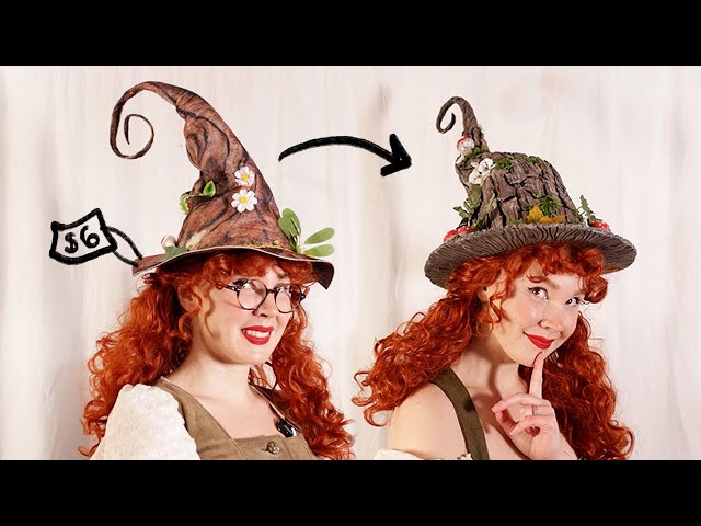 Remaking this Witch Hat I Got Online for $6 (but... better lol)
