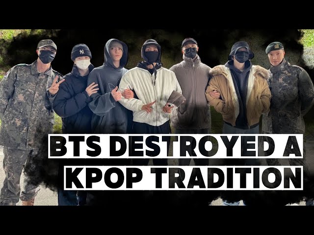 How BTS Dismantled 30 Years Of Kpop Tradition Through Their Military Enlistment