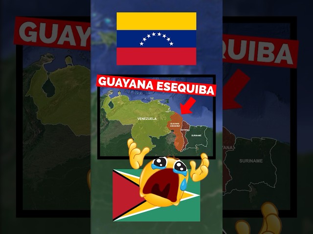 Let’s Compare Venezuela to Guyana! 🇻🇪 🇬🇾 #shorts