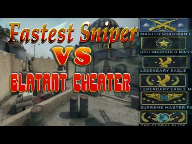 Blatant Cheater VS Fastest Sniper Solo Queue to Global (Fastest Sniper) Ep: 77
