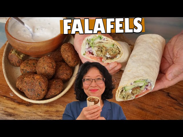 Falafel : good texture & subtle flavor, one of the best street food