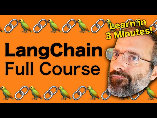 LangChain in 3 Minutes (with Demo) – Full Course