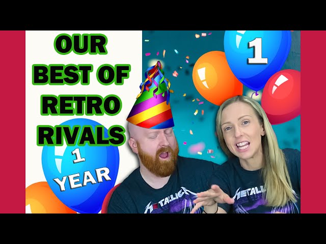 OUR FUNNIEST MOMENTS ON YOUTUBE!  1 YEAR (RETRO RIVALS)