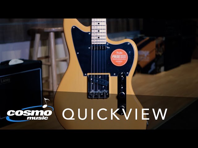 Squier Paranormal Offset Telecaster in Butterscotch Blonde Quickview   Cosmo Music