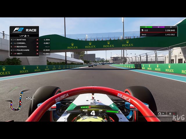 F1 23 - F2 2023 Gameplay (PS5 UHD) [4K60FPS]