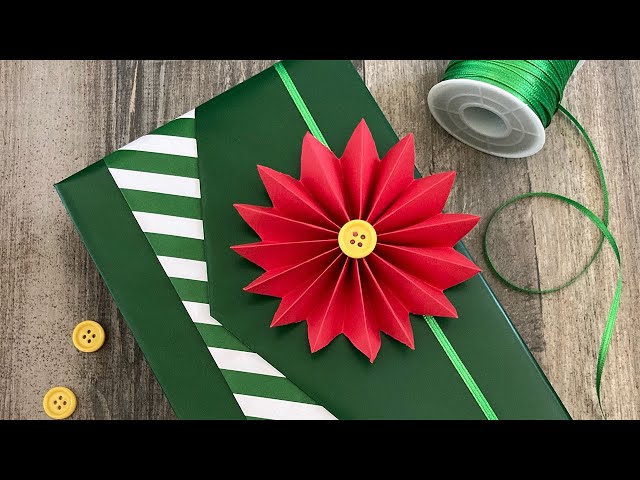 How to Make A Flower Rosette | Paper Craft Ideas