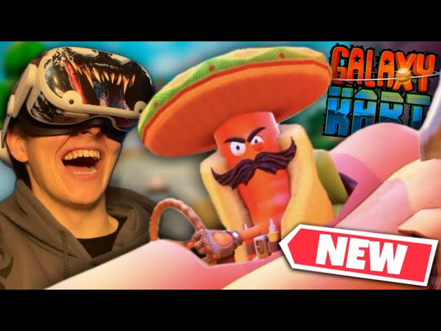 *NEW* MARIO KART VR GAME - Galaxy Kart VR