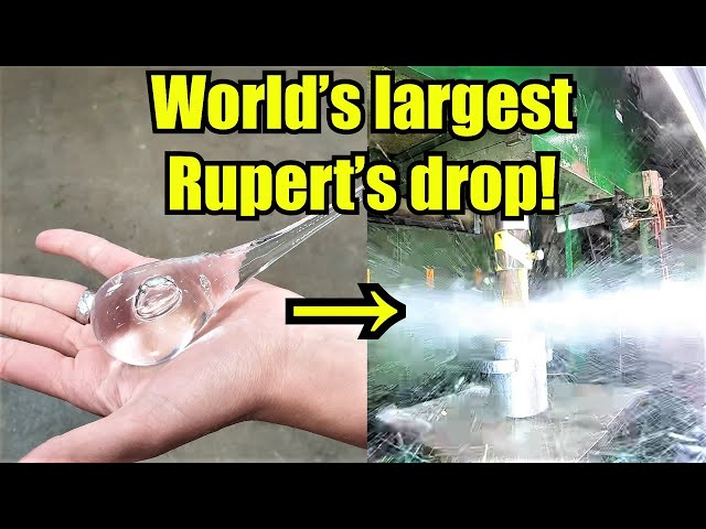 Rupert's Drop Vs. Hydraulic Press | Ultimate Compilation