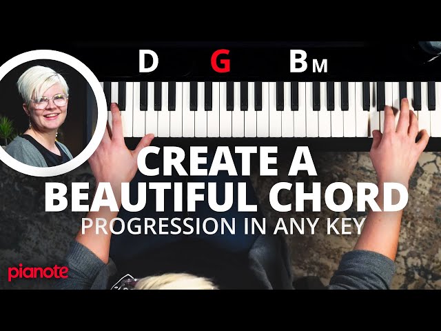 Create a Beautiful Piano Chord Progression in Any Key