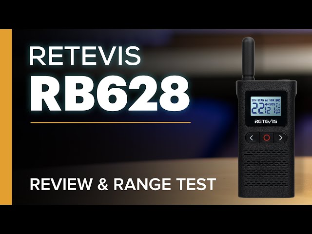 Retevis RB628 / RB28 - Walkie Talkie Review & Range Test