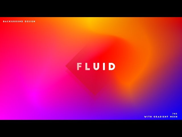Inkscape Tutorial : Abstract Modern Fluid Background
